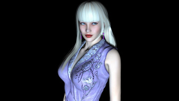 обоя 3д графика, люди , people, фон, взгляд, девушка