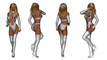 Картинка 3д+графика люди+ people фон взгляд девушка