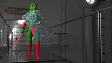 Картинка 3д+графика существа+ creatures халк оружие