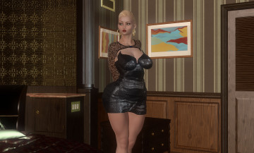 Картинка 3д+графика люди+ people взгляд девушка