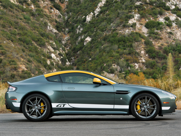 Обои картинки фото автомобили, aston martin, aston, martin, v8, vantage, gt, 2014г
