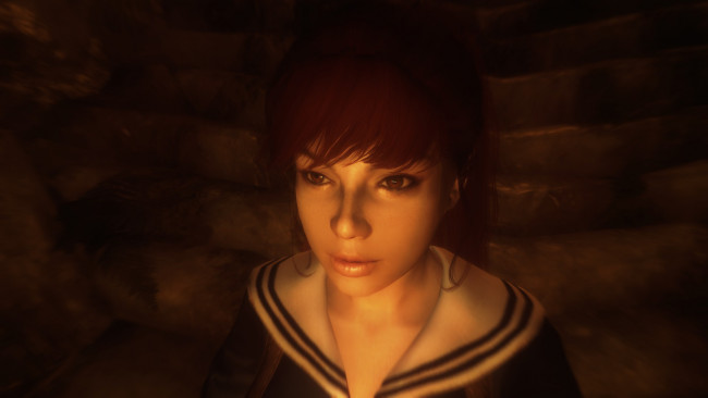 Обои картинки фото 3д графика, портрет , portraits, взгляд, фон, девушка