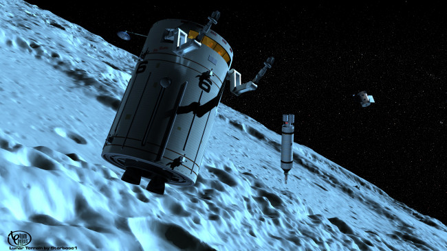 Обои картинки фото космос, арт, космический, корабль, вселенная, звезды