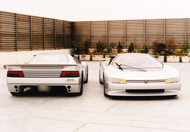 Обои картинки фото автомобили, peugeot, oxia, prototype