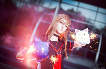 Картинка разное cosplay+ косплей аниме девушка