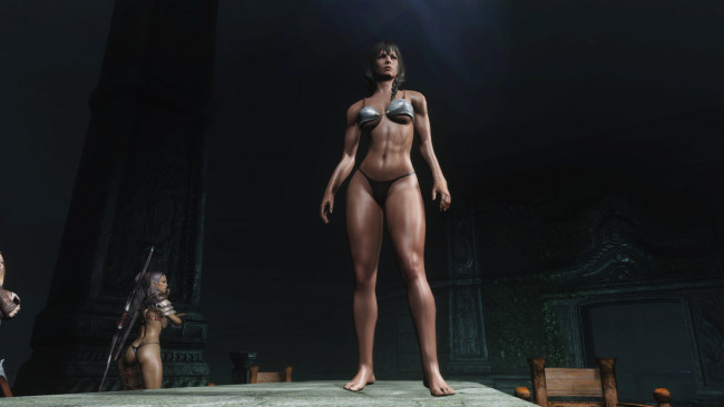 Обои картинки фото 3д графика, фантазия , fantasy, фон, взгляд, девушки