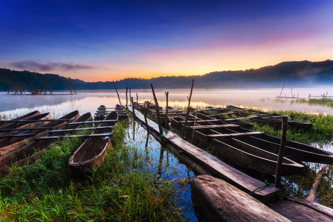 Обои картинки фото корабли, лодки,  шлюпки, река, челны