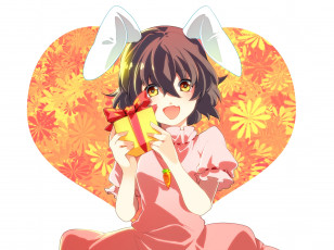 Картинка аниме touhou взгляд девушка фон