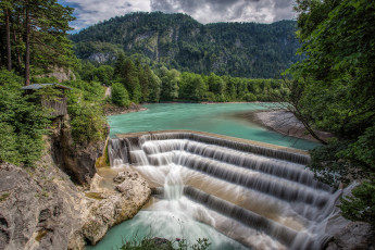 Картинка природа реки озера река лес