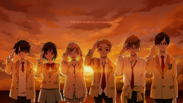 Картинка аниме aldnoah+zero закат