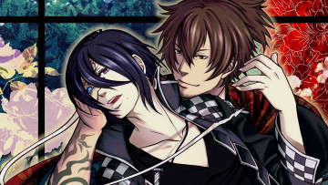 Картинка аниме brave+10 парни