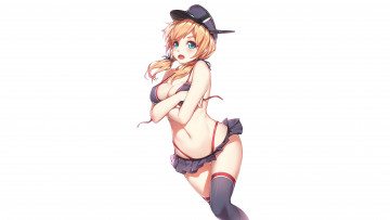 Картинка аниме kantai+collection prinz eugen