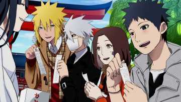 Картинка аниме naruto персонажи