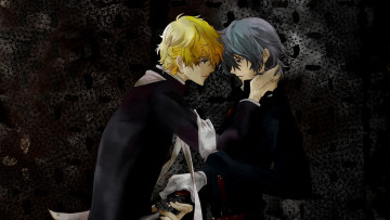 Картинка аниме shiki парни