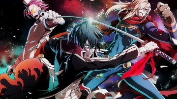 Картинка аниме tengen+toppa+gurren-lagann парни