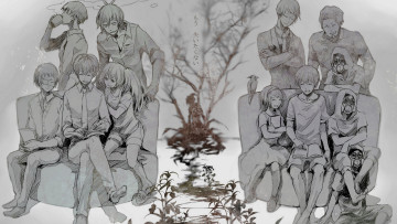 Картинка аниме tokyo+ghoul персонажи