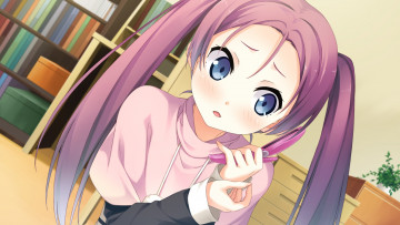 Картинка аниме your+diary фон девушка взгляд