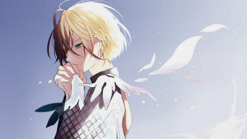 Картинка аниме yuri+on+ice парень