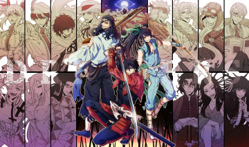 Картинка аниме drifters персонажи