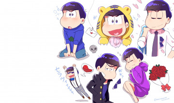 Картинка аниме osomatsu-san matsuno karamatsu