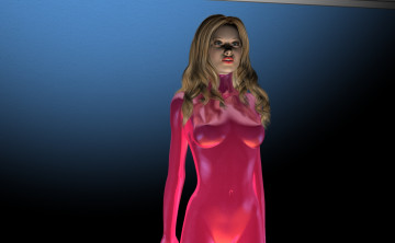 Картинка 3д+графика люди+ people девушка взгляд фон