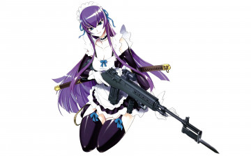 Картинка аниме highschool+of+the+dead busujima saeko