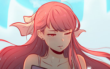 Картинка аниме shelter фон взгляд девушка