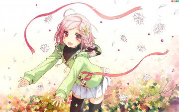 Картинка аниме your+diary девочка