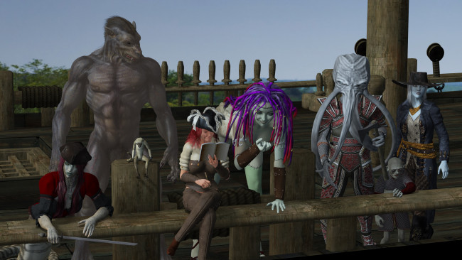 Обои картинки фото 3д графика, фантазия , fantasy, фон, взгляд, девушки