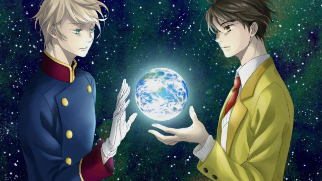 Обои картинки фото аниме, aldnoah zero, инахо, слэйн