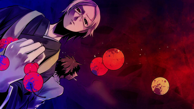 Обои картинки фото аниме, shiki, ночь