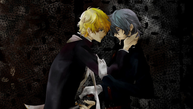 Обои картинки фото аниме, shiki, парни