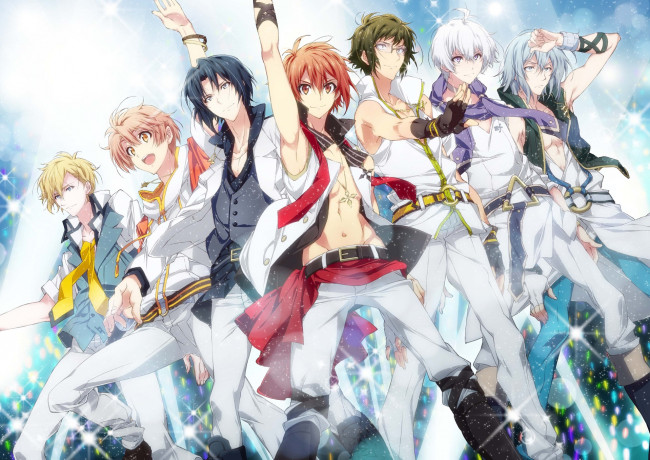Обои картинки фото аниме, idolish7, парни, группа