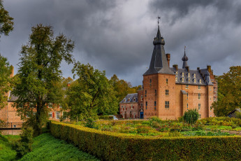 Картинка astle+of+doorwerth города замки+нидерландов простор