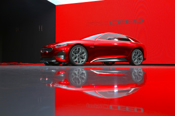 обоя kia proceed concept 2017, автомобили, kia, 2017, concept, proceed, красный