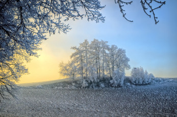 Картинка природа восходы закаты простор