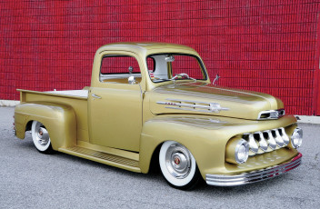 Картинка 1952-ford-f-1-pickup автомобили custom+pick-up ford