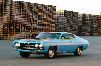 Картинка 1970-ford-torino+429+cobra автомобили ford