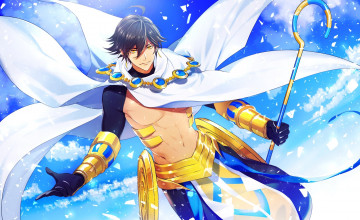 Картинка аниме fate stay+night парень