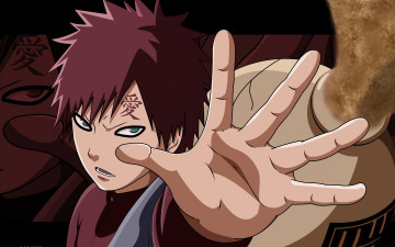 Картинка аниме naruto gaara