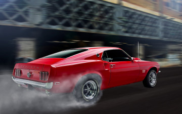 Картинка автомобили 3д mustang