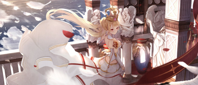 Обои картинки фото аниме, unknown,  другое , девушка