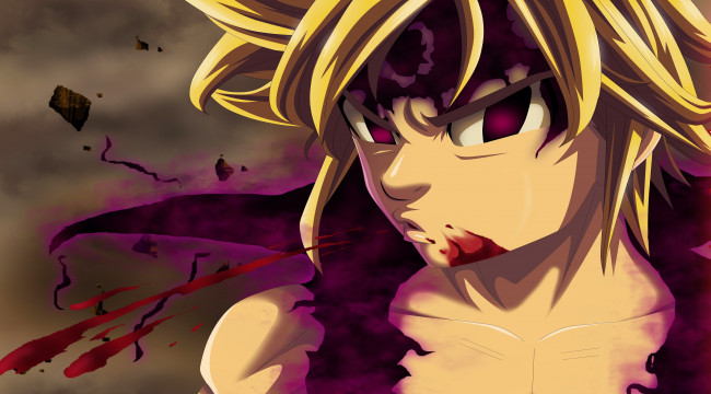 Обои картинки фото аниме, nanatsu no taizai, the, seven, deadly