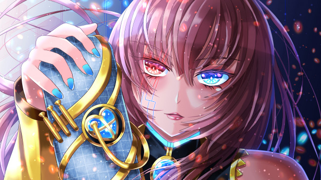 Обои картинки фото аниме, vocaloid, девушка