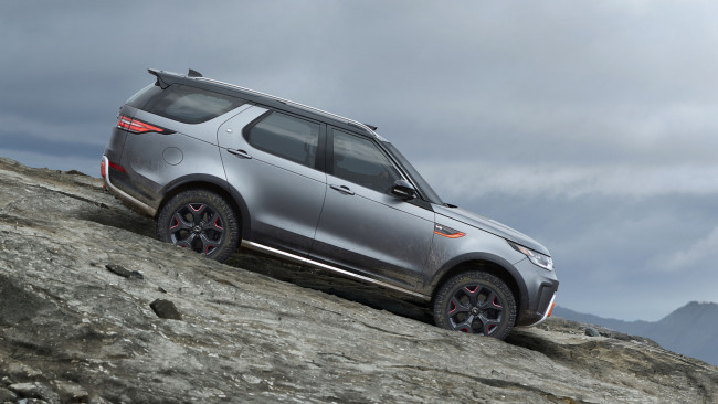 Обои картинки фото land-rover discovery svx 2018, автомобили, land-rover, discovery, svx, 2018