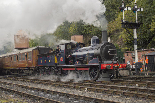 Обои картинки фото техника, паровозы, состав, локомотив