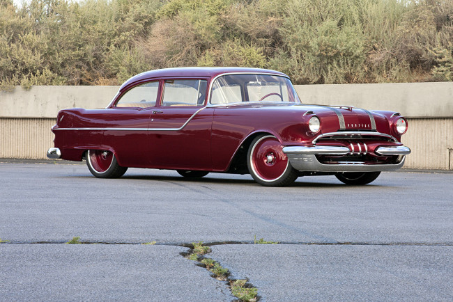 Обои картинки фото 1955-pontiac-chieftain, автомобили, pontiac