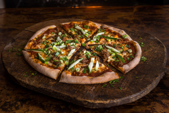 Обои картинки фото еда, пицца, снедь