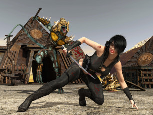 Картинка 3д+графика фантазия+ fantasy фон взгляд девушка