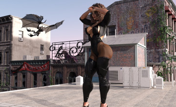 Картинка 3д+графика фантазия+ fantasy фон взгляд девушка